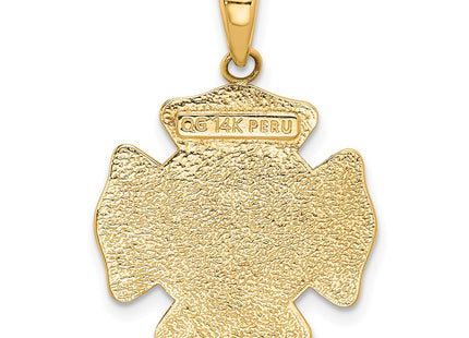 14k Yellow Gold Pendants Style K2842 - Classique Jewelry Inc.