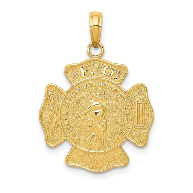 14k Yellow Gold Pendants Style K2842 - Classique Jewelry Inc.