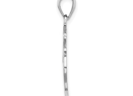14k White Gold Pendants Style K2842W - Classique Jewelry Inc.