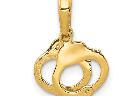 14k Yellow Gold Pendants Style K2848 - Classique Jewelry Inc.