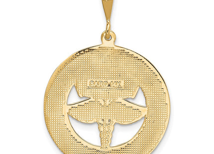 14k Yellow Gold Pendants Style K2852 - Classique Jewelry Inc.