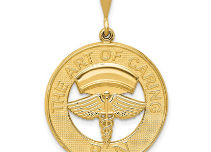14k Yellow Gold Pendants Style K2852 - Classique Jewelry Inc.