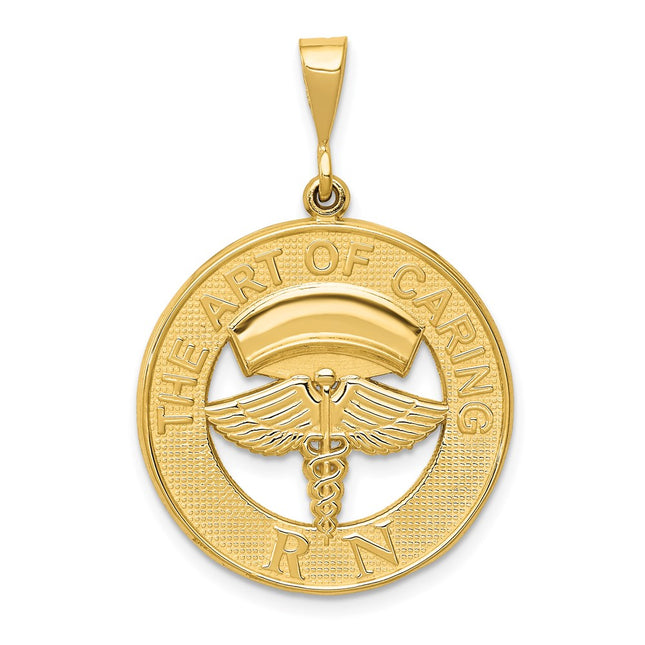 14k Yellow Gold Pendants Style K2852 - Classique Jewelry Inc.