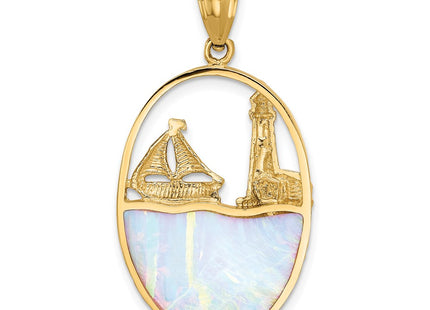 14k Yellow Gold Pendants Style K2857 - Classique Jewelry Inc.