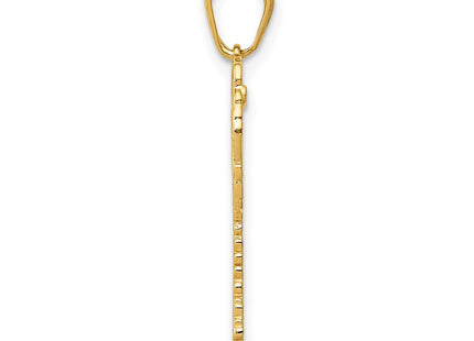 14k Yellow Gold Pendants Style K2887 - Classique Jewelry Inc.
