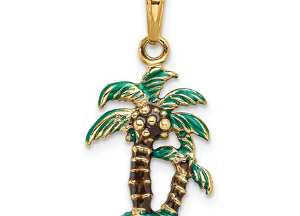 14k Yellow Gold Pendants Style K2890 - Classique Jewelry Inc.
