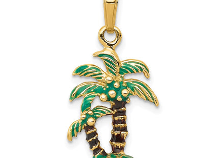 14k Yellow Gold Pendants Style K2890 - Classique Jewelry Inc.