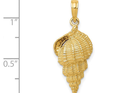 14k Conch Shell Pendant (Style K2912)