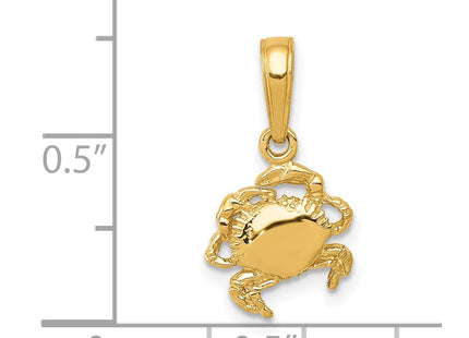 14K gold pendant, further view