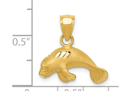 14k Yellow Gold Pendants Style K2996 - Classique Jewelry Inc.