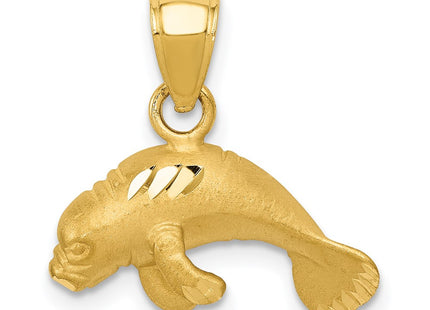 14k Yellow Gold Pendants Style K2996 - Classique Jewelry Inc.