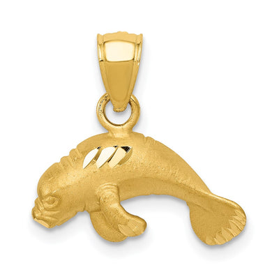 14K gold pendant