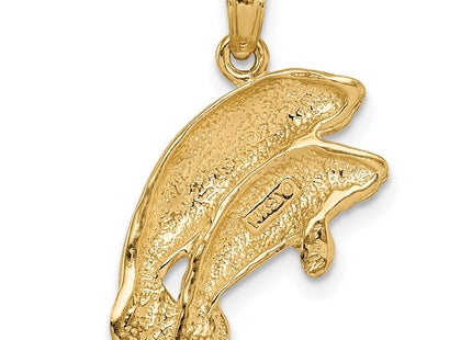 14k Yellow Gold Pendants Style K2997 - Classique Jewelry Inc.