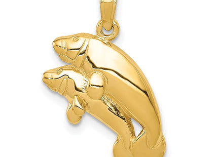 14k Yellow Gold Pendants Style K2997 - Classique Jewelry Inc.