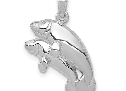 14k White Gold Pendants Style K2997W - Classique Jewelry Inc.