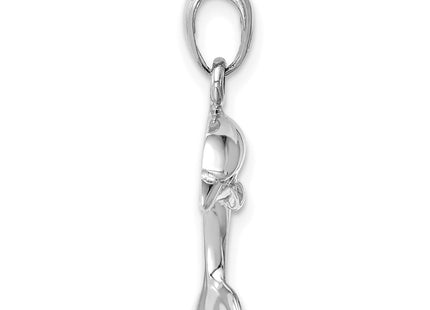 14k White Gold Pendants Style K3012W - Classique Jewelry Inc.