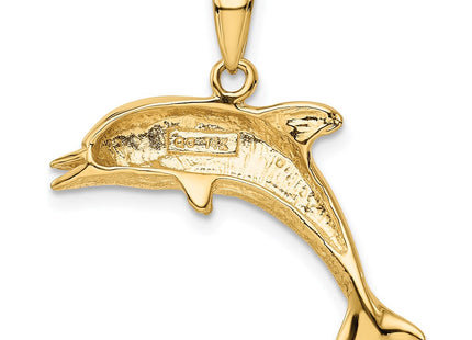 14K gold pendant, another view
