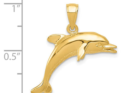 14K gold pendant, further view
