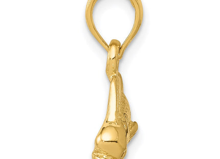 14k Yellow Gold Pendants Style K3034 - Classique Jewelry Inc.