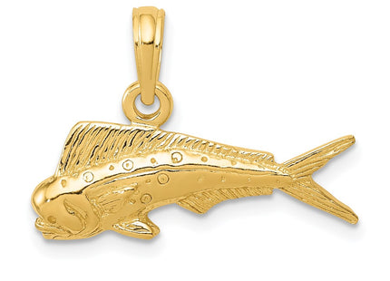 14k Yellow Gold Pendants Style K3034 - Classique Jewelry Inc.