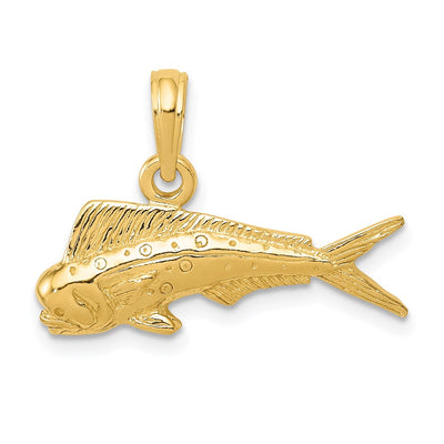14K gold pendant