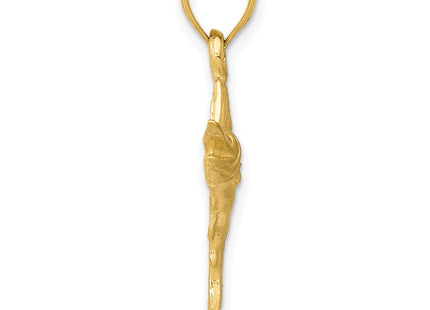 14k Yellow Gold Pendants Style K3035 - Classique Jewelry Inc.