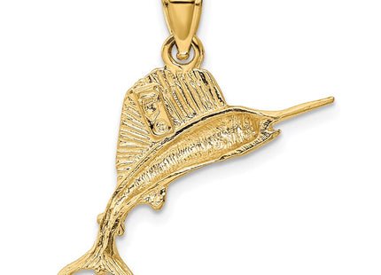 14k Yellow Gold Pendants Style K3035 - Classique Jewelry Inc.