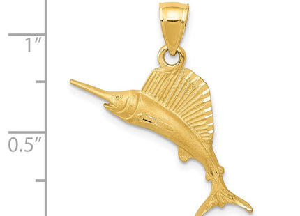 14k Yellow Gold Pendants Style K3035 - Classique Jewelry Inc.