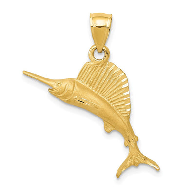 14K gold pendant