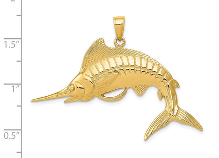 14k Yellow Gold Pendants Style K3040 - Classique Jewelry Inc.