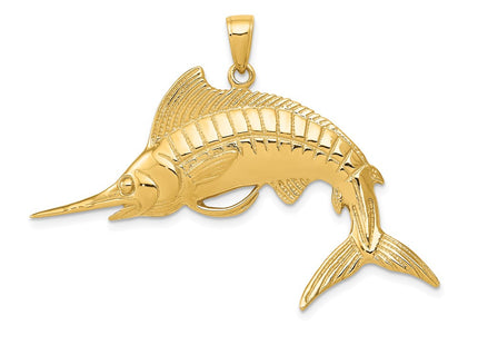 14k Yellow Gold Pendants Style K3040 - Classique Jewelry Inc.