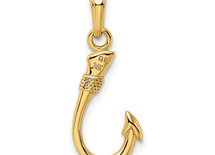14k Yellow Gold Pendants Style K3043 - Classique Jewelry Inc.