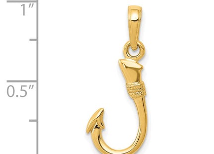 14k Yellow Gold Pendants Style K3043 - Classique Jewelry Inc.