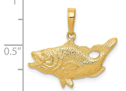 14k Yellow Gold Pendants Style K3044 - Classique Jewelry Inc.