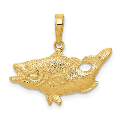 14K gold pendant