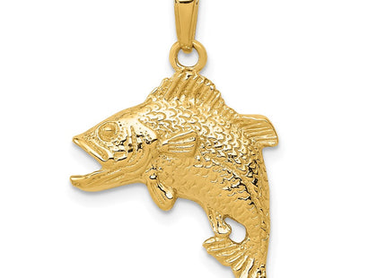 14k Yellow Gold Pendants Style K3045 - Classique Jewelry Inc.