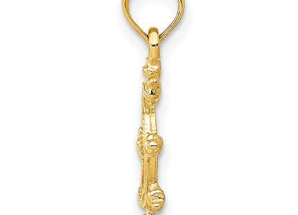 14k Yellow Gold Pendants Style K3066 - Classique Jewelry Inc.