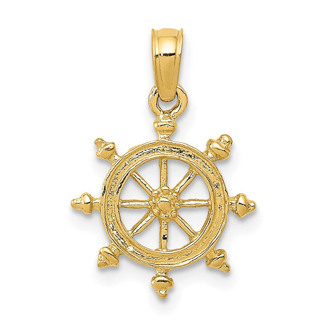 14k Yellow Gold Pendants Style K3066 - Classique Jewelry Inc.