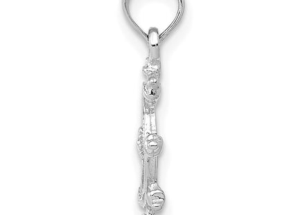 14k White Gold Pendants Style K3066W - Classique Jewelry Inc.