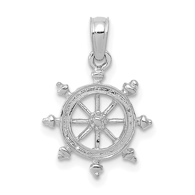 14k White Gold Pendants Style K3066W - Classique Jewelry Inc.