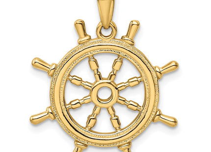 14k Yellow Gold Pendants Style K3071 - Classique Jewelry Inc.