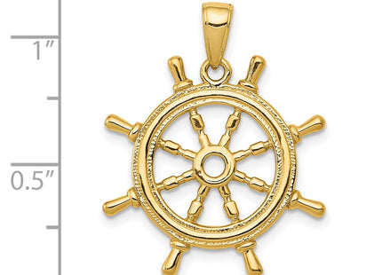 14k Yellow Gold Pendants Style K3071 - Classique Jewelry Inc.