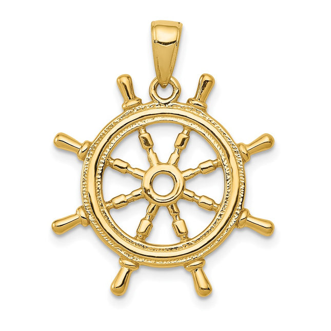 14k Yellow Gold Pendants Style K3071 - Classique Jewelry Inc.