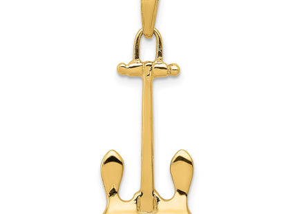 14k Yellow Gold Pendants Style K3077 - Classique Jewelry Inc.