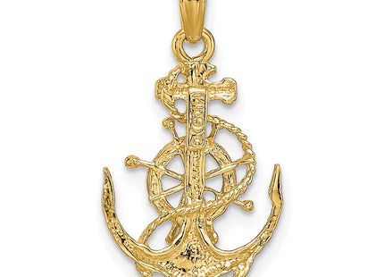14k Yellow Gold Pendants Style K3078 - Classique Jewelry Inc.