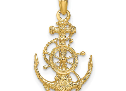 14k Yellow Gold Pendants Style K3078 - Classique Jewelry Inc.