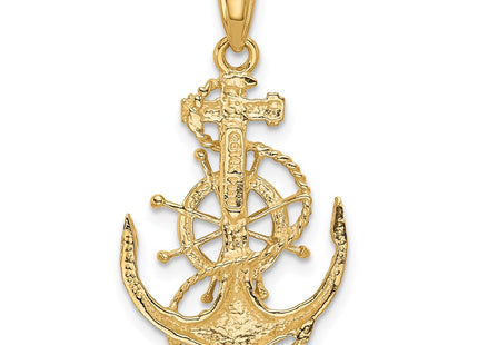 14k Yellow Gold Pendants Style K3080 - Classique Jewelry Inc.
