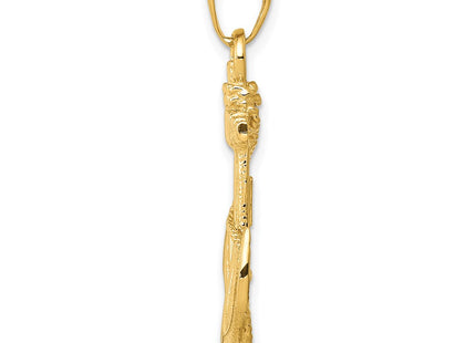 14k Yellow Gold Pendants Style K3082 - Classique Jewelry Inc.