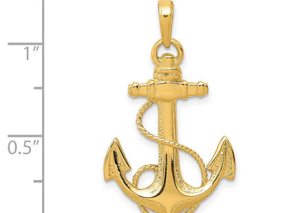 14k Yellow Gold Pendants Style K3082 - Classique Jewelry Inc.