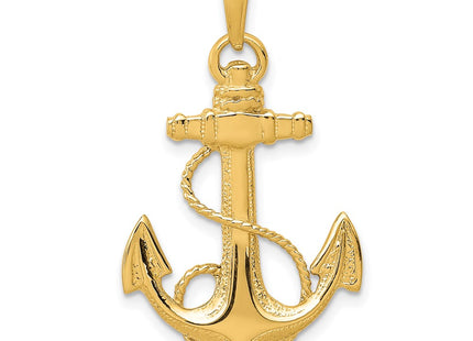 14k Yellow Gold Pendants Style K3082 - Classique Jewelry Inc.